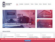 Tablet Screenshot of corella.es